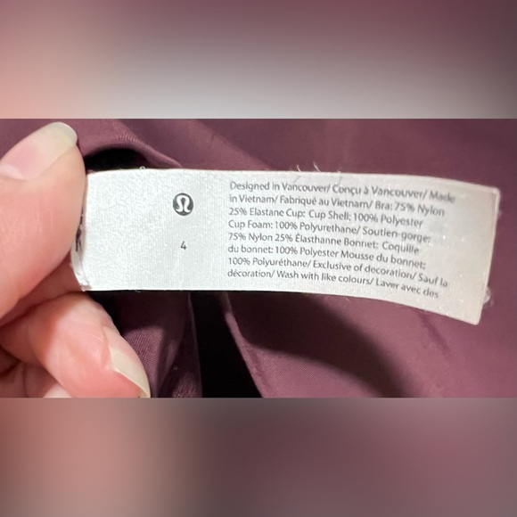 NEW Lululemon Like a Cloud Bra Longline Light Support B/C Cup Yoga Activewear - Picture 12 of 12